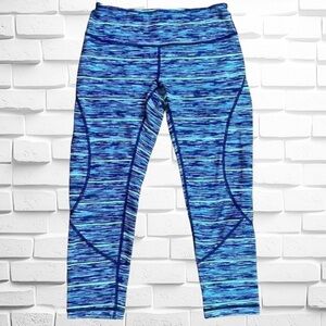 Nordstrom Zella XS Striped Athletic Capri Leggings • Multicolored • Knit  NWOT